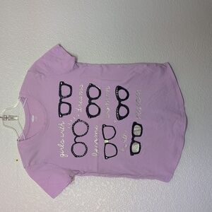 Old Navy/ Girls/ Pink Graphic Short Sleeve Tee/Size:XL(14)